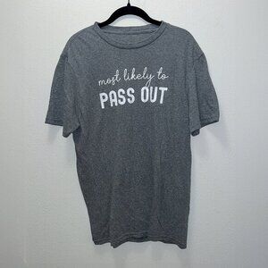 💚 BOGO FREE 💚 Bridesmaid Graphic Tee Short Sleeve Most Likely To Pass Out